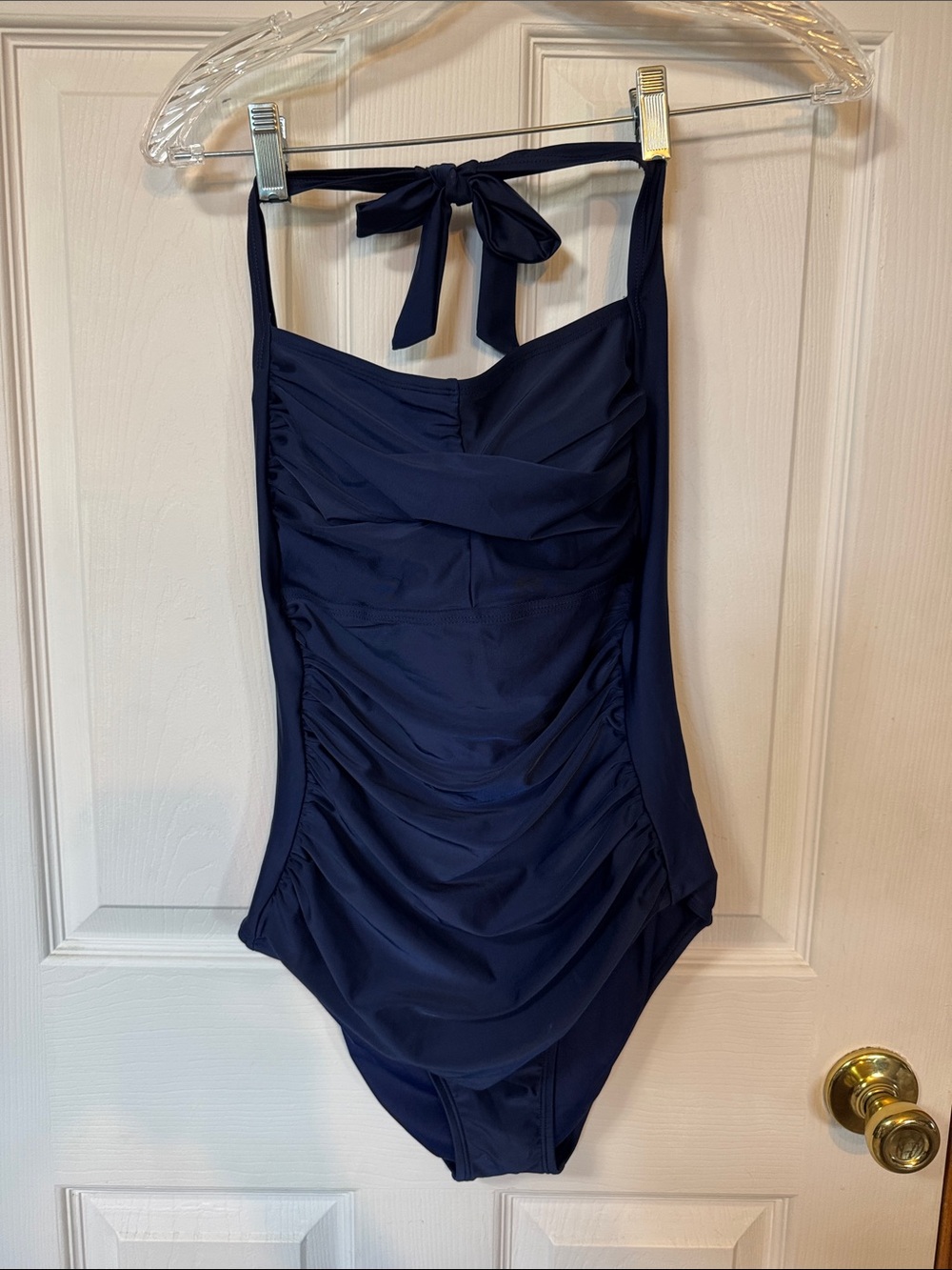 Smismivo One-Piece Swimsuit with Ruched Front